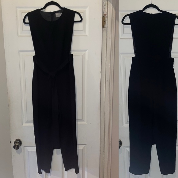 ASOS black crepe jumpsuit excellent condition - Picture 2 of 5